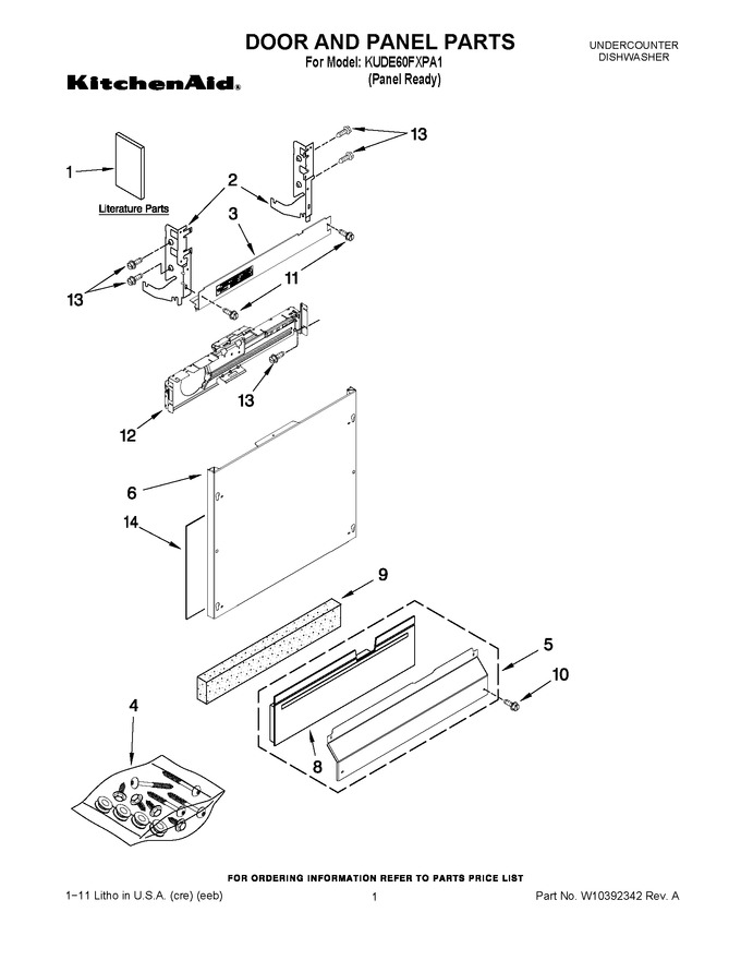 Diagram for KUDE60FXPA1