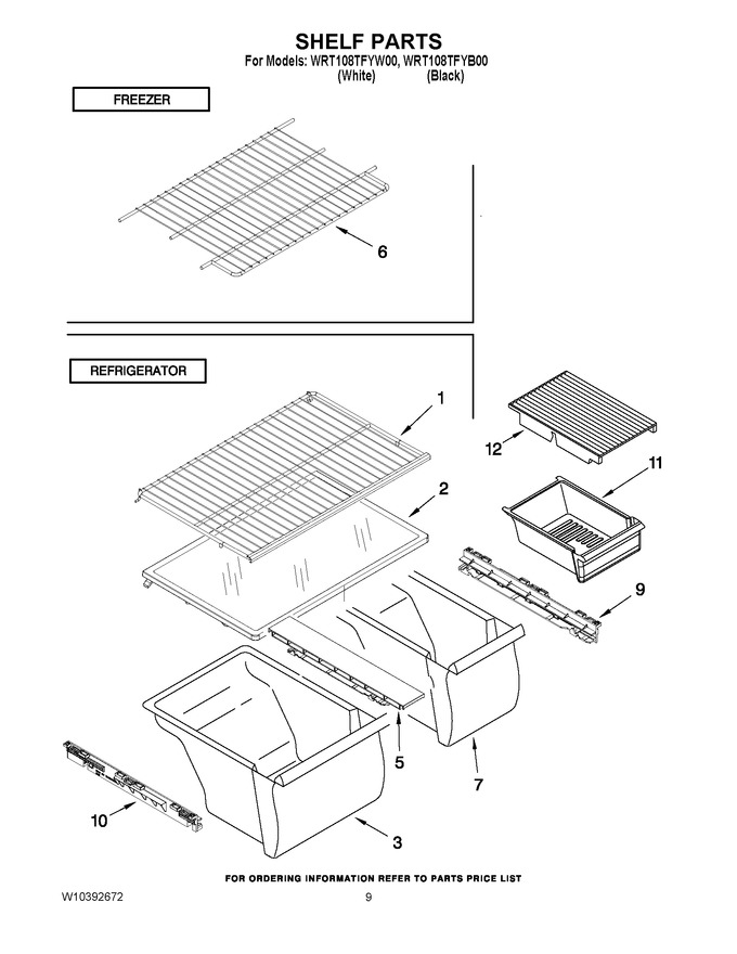 Diagram for WRT108TFYW00