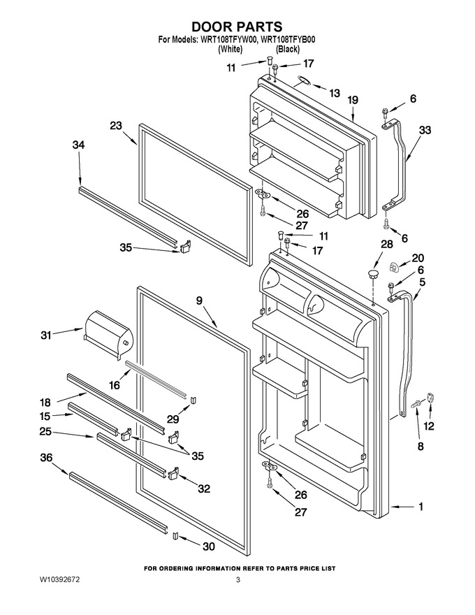 Diagram for WRT108TFYW00