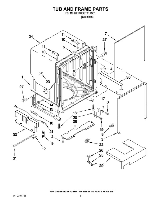 Diagram for KUDE70FXSS1