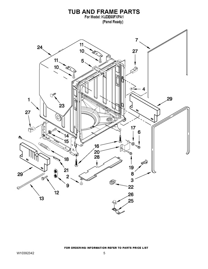 Diagram for KUDE60FXPA1