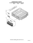 Diagram for 10 - Lower Rack Parts