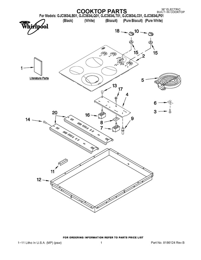 Diagram for GJC3634LB01