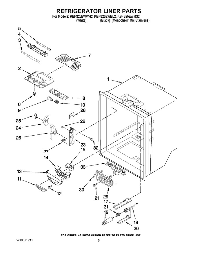 Diagram for KBFS25EWMS2