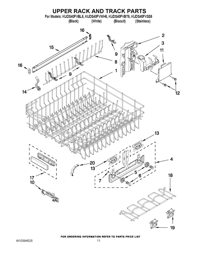 Diagram for KUDS40FVBL5