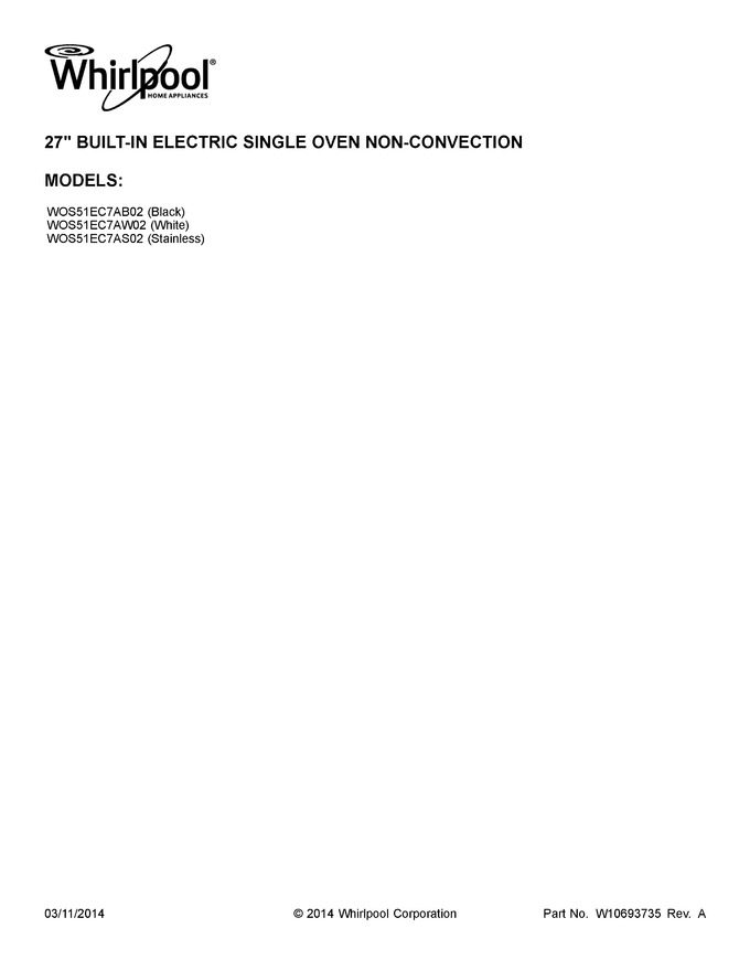 Diagram for WOS51EC7AW02