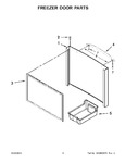 Diagram for 05 - Freezer Door Parts