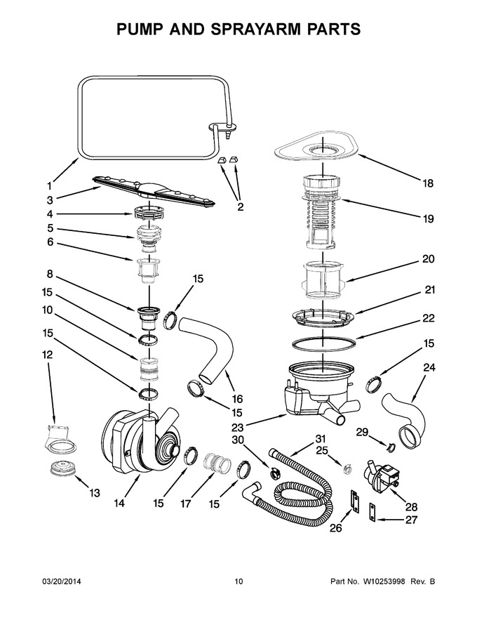 Diagram for GU3100XTVB0