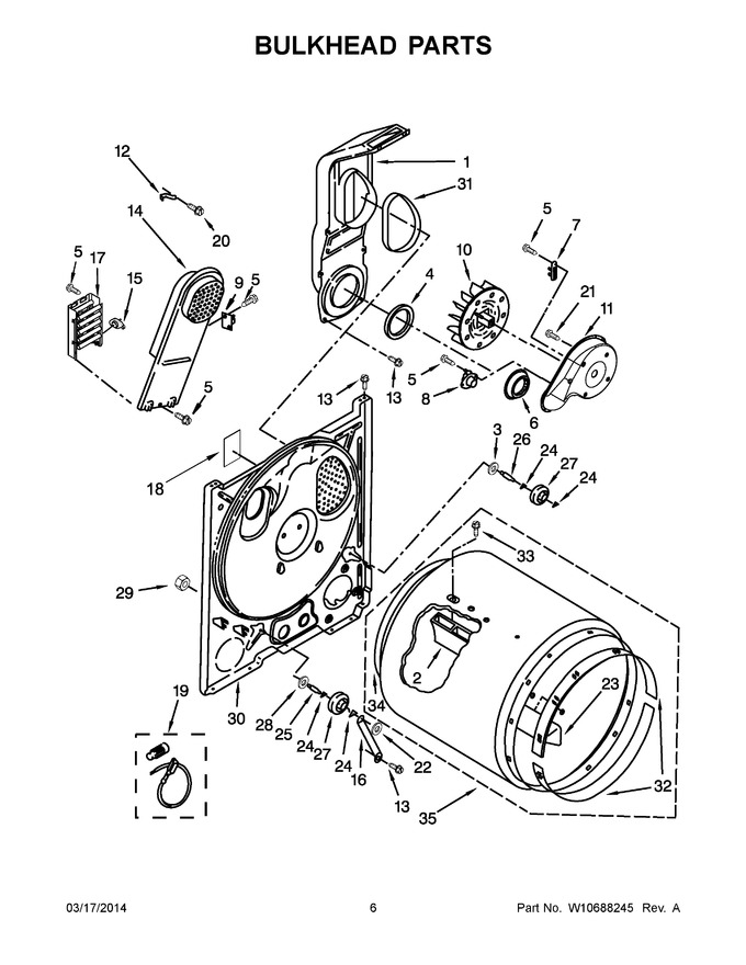 Diagram for 4GWED4900YQ3