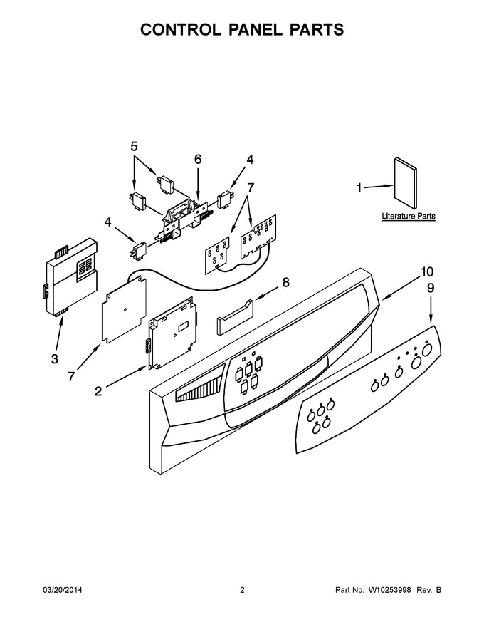 Diagram for GU3100XTVB0