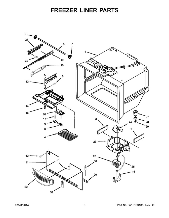 Diagram for KBRS22KTWH01