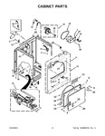 Diagram for 03 - Cabinet Parts