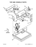 Diagram for 02 - Top And Console Parts