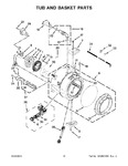 Diagram for 06 - Tub And Basket Parts
