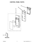 Diagram for 02 - Control Panel Parts