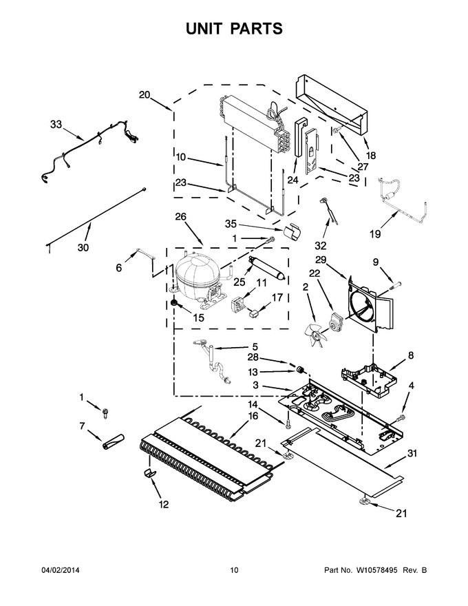 Diagram for WRF736SDAF10