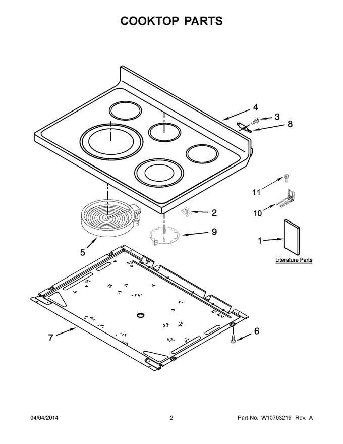 Diagram for YWFE710H0BH1