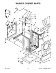 Diagram for 07 - Washer Cabinet Parts
