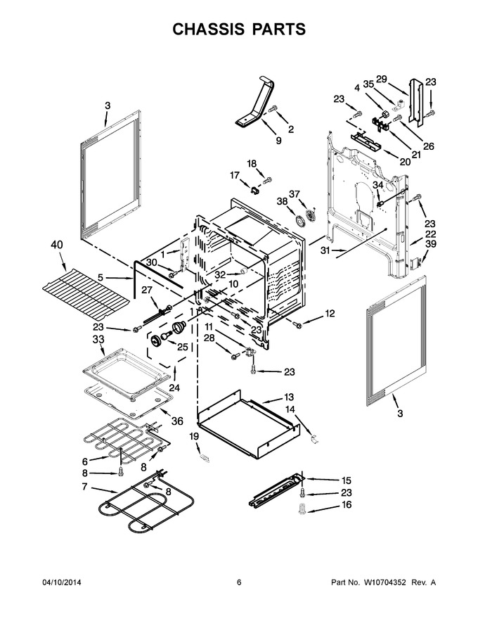 Diagram for WFE540H0AW1