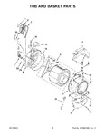 Diagram for 09 - Tub And Basket Parts