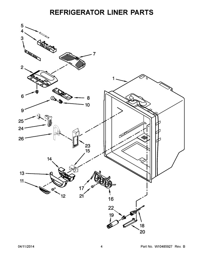 Diagram for KFCS22EVMS6