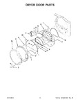 Diagram for 05 - Dryer Door Parts