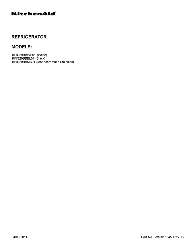 Diagram for KFIS29BBMS01
