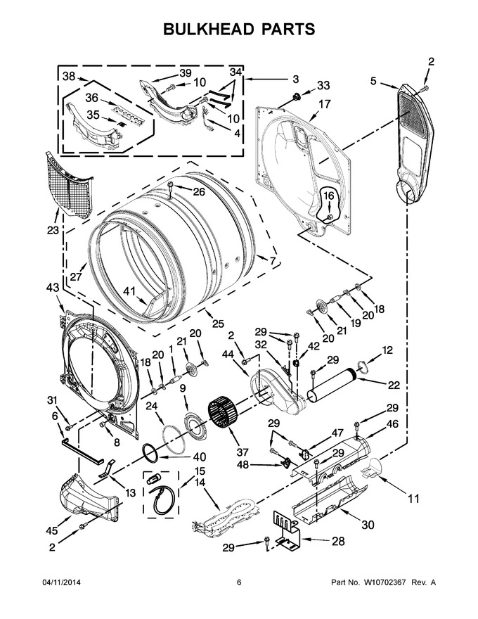 Diagram for YWED72HEDW0