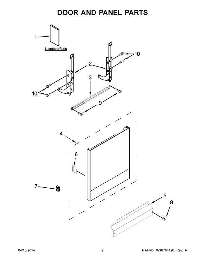 Diagram for WDP350PAAW4