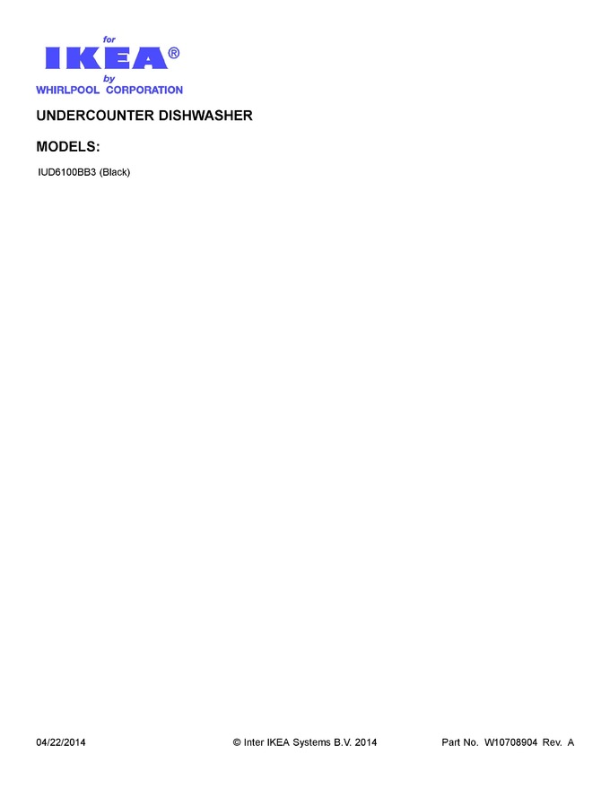 Diagram for IUD6100BB3