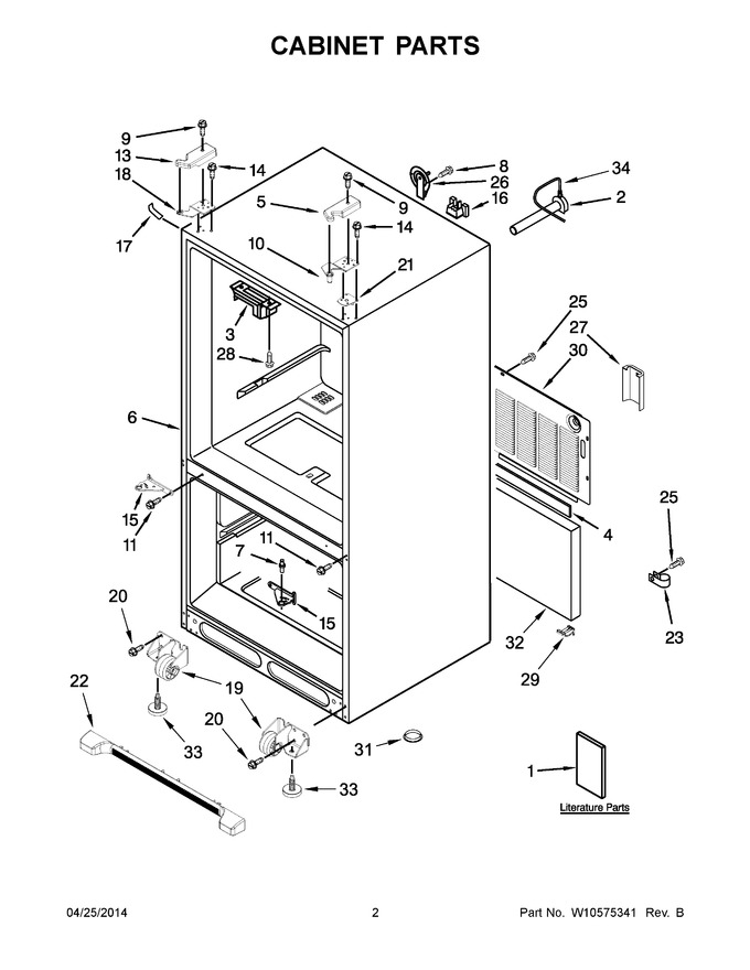 Diagram for KBFS22EWBL7