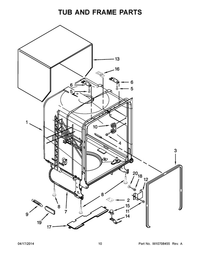 Diagram for IUD8100YS4