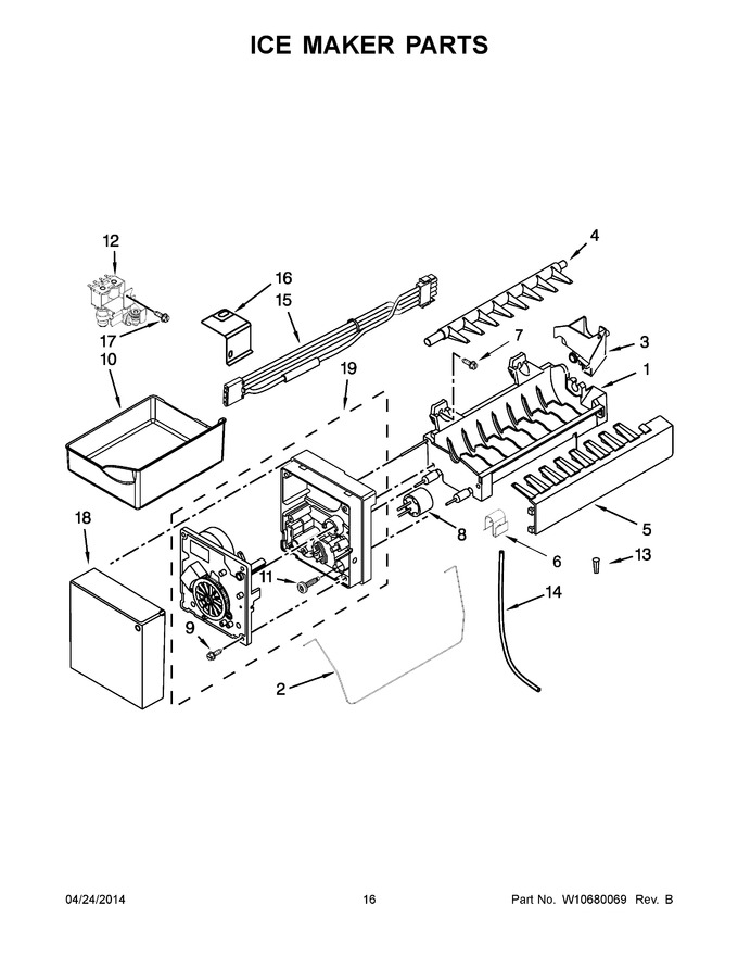 Diagram for WRF540CWBB00