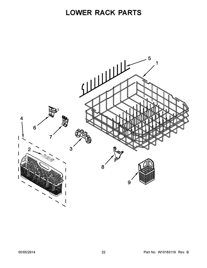 Diagram for KUDW03CTBL2