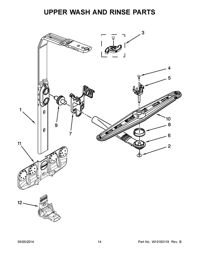 Diagram for KUDW03CTBL2