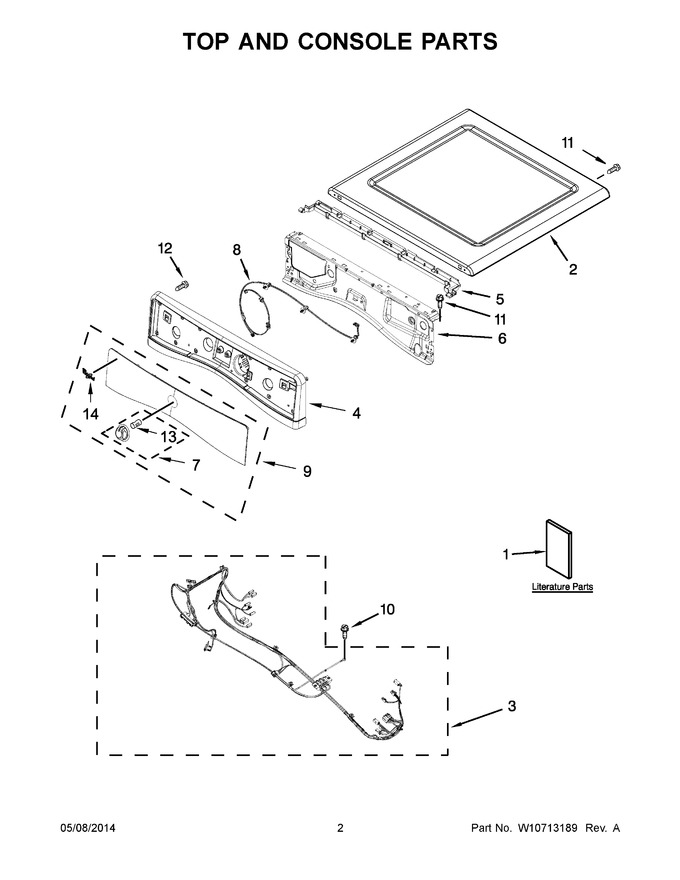Diagram for YWED95HEDW0
