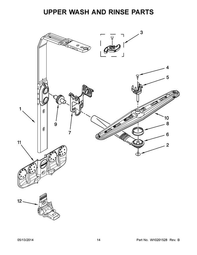 Diagram for KUDW03CTBL3