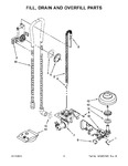 Diagram for 05 - Fill, Drain And Overfill Parts