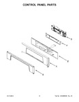 Diagram for 03 - Control Panel Parts