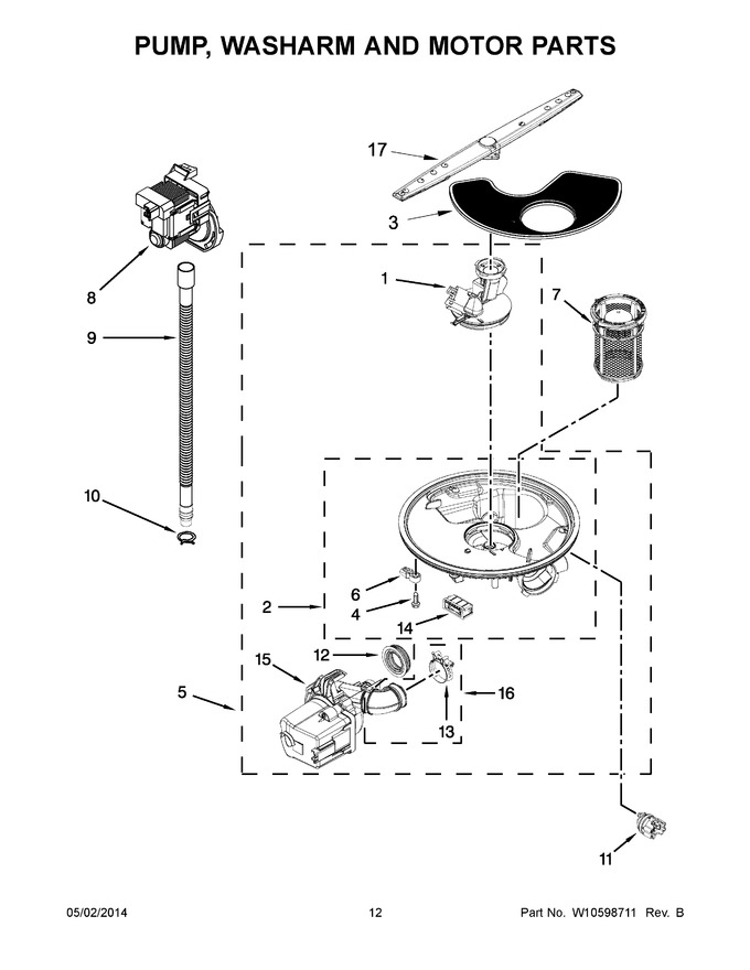 Diagram for WDT710PAYH4