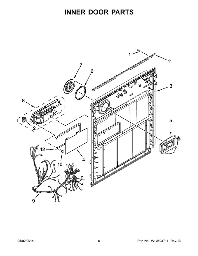 Diagram for WDT710PAYB4