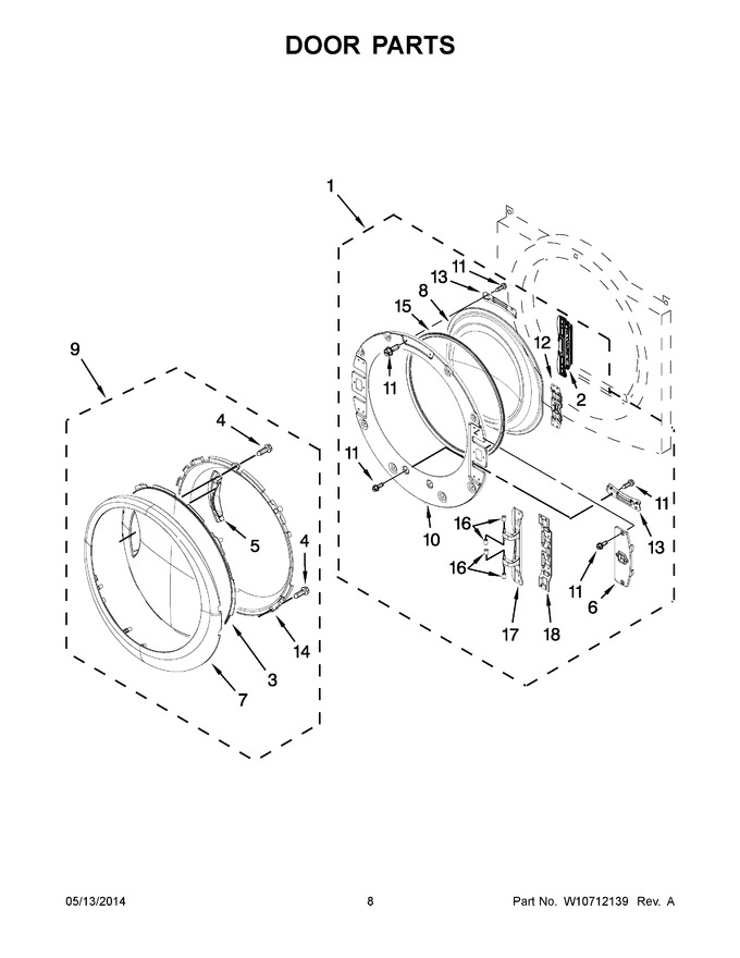 Diagram for WGD95HEDU0