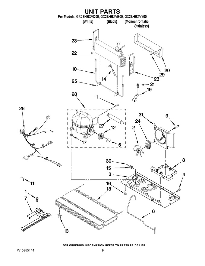 Diagram for GX2SHBXVY00