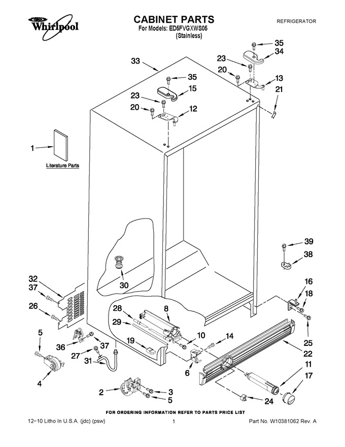 Diagram for ED5FVGXWS05