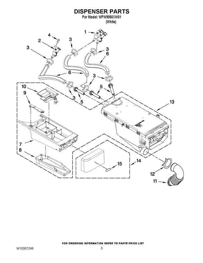 Diagram for WFW9050XW01