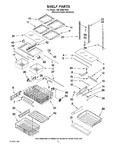 Diagram for 06 - Shelf Parts