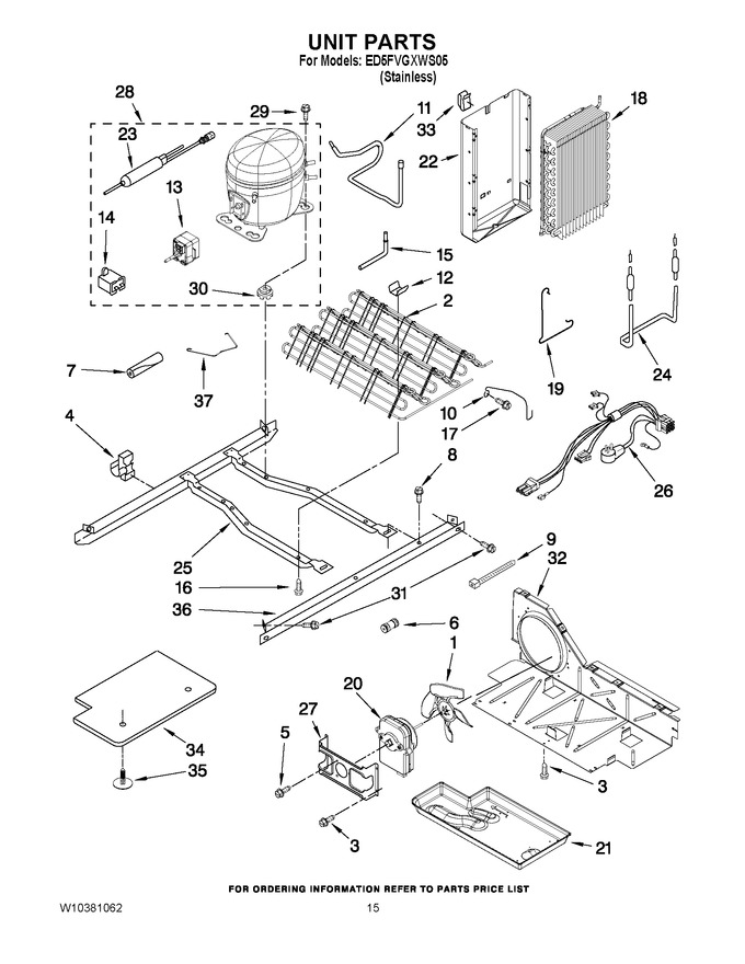 Diagram for ED5FVGXWS05