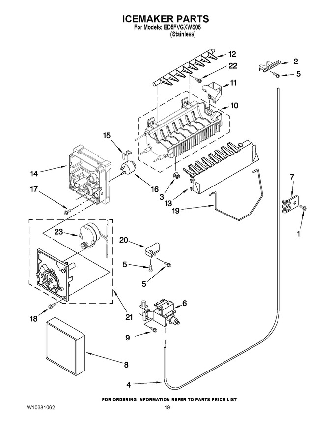 Diagram for ED5FVGXWS05
