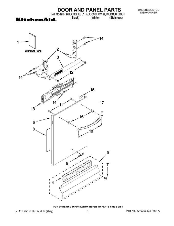 Diagram for KUDS30FXBL1