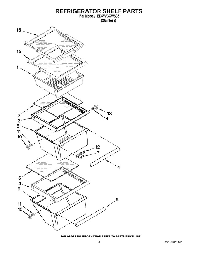 Diagram for ED5FVGXWS05